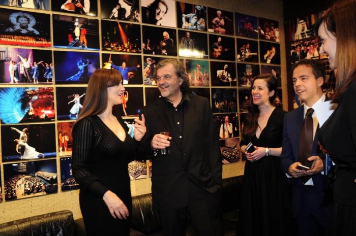 beograd 24.02.2017. 45 fest otvaranje vip emir kusturica monika beluci gosti. foto dusan milenkovic