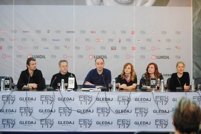 beograd 01.03.2017. andjelija andriz, jelena mitrovic, natasa damjanovic i snezana penev najavili su program fest factory na konferenciji za novinare. foto dusan milenkovic