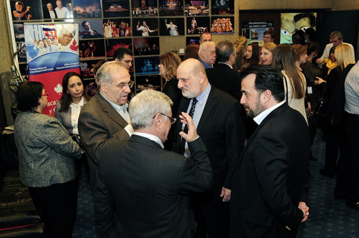 BEOGRAD 02.03.2017. Ambasador Kanade Filip Pinington organizovao je koktel u ime projekcije kanadskog filma To je samo kraj sveta na 45. fest-u. foto Dusan Milenkovic