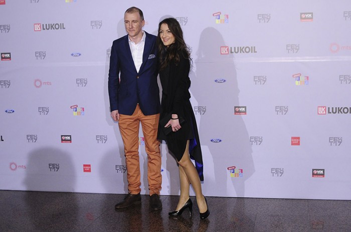 Beograd 05.03.2017. Ekipa filma Afterparty prosetala je crvenim tepihom pred projekciju kojom se zatvara 45 fest. U glavnim ulogama Lidija Vukicevic i Slobodan Bestic. foto Dusan Milenkovic